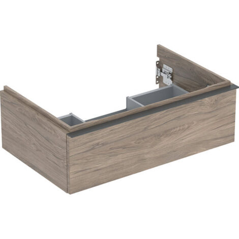 Geberit iCon armoire basse pour lavabo, 1 tiroir, 74x24,7x47,6