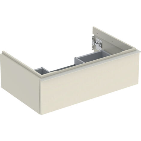 Geberit iCon armoire basse pour lavabo, 1 tiroir, 74x24,7x47,6