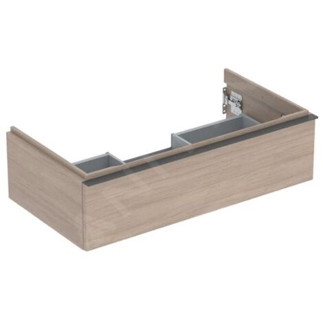 Geberit iCon Armoire basse pour lavabo, 1 tiroir, 88,8x24,7x47,6