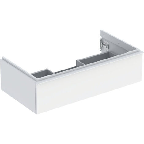 Geberit iCon Armoire basse pour lavabo, 1 tiroir, 88,8x24,7x47,6