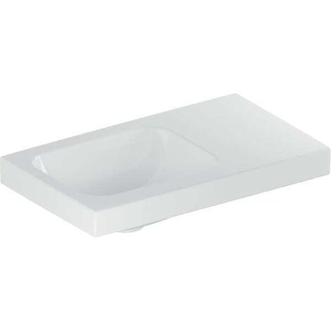 Geberit iCon Light Handwaschbecken, 53 cm x 31 cm, ohne Hahnloch,