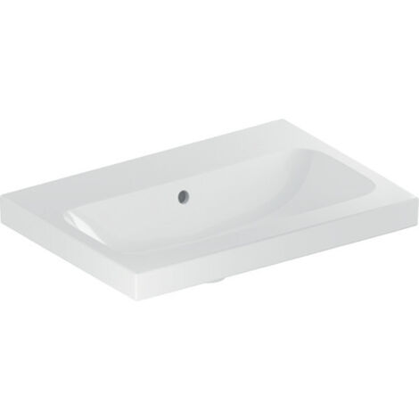Geberit iCon Light lavabo, 60 cm x 42 cm, sans trou pour