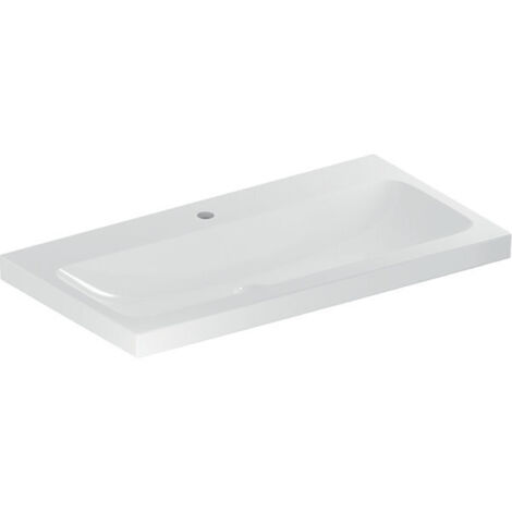 Geberit iCon Light lavabo, 90 cm x 48 cm, avec trou pour