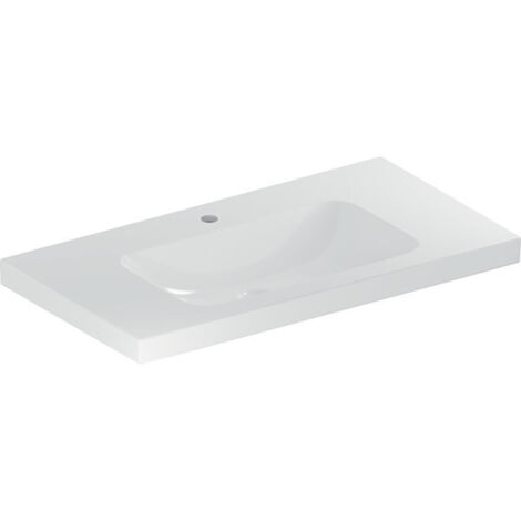 Geberit iCon Light lavabo, 90 cm x 48 cm, avec trou pour