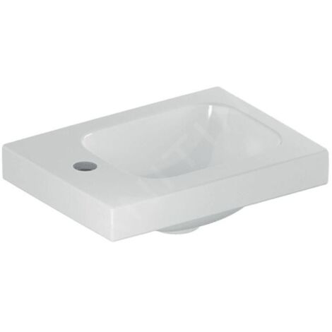 Geberit iCon Light lave-mains, 38 cm x 28 cm, avec trou de