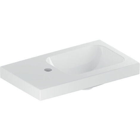 Geberit iCon Light lave-mains, 53 cm x 31 cm, avec trou de