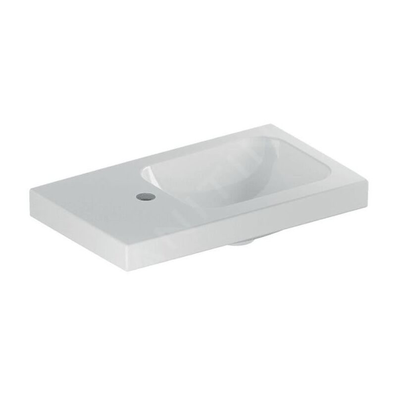 Keramag - Geberit iCon Light lave-mains, 53 cm x 31 cm, avec trou de