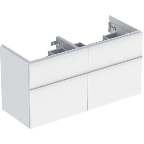 Geberit iCon meuble sous-lavabo double, 4 tiroirs,