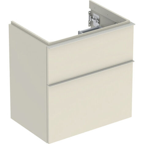 Geberit iCon meuble sous-lavabo, saillie réduite, 59,2x61,5x41,6