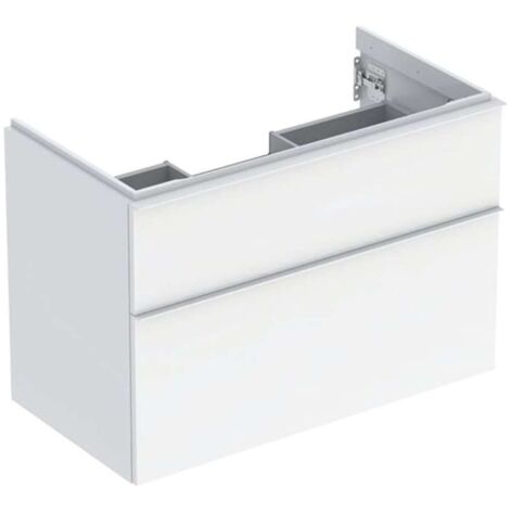 Geberit iCon mueble bajo lavabo, 2 cajones, 88,8x61,5x47,6 cm,