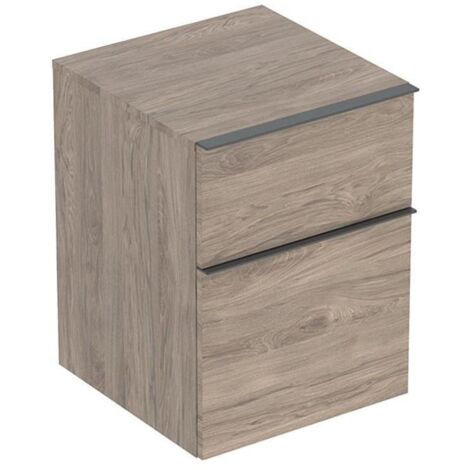 Geberit iCon Seitenschrank, 2 Schubladen, 45x60x47,6 cm, 502315,