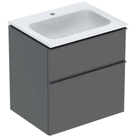 Geberit iCon Set Möbelwaschtisch mit Unterschrank, 2 Schubladen,