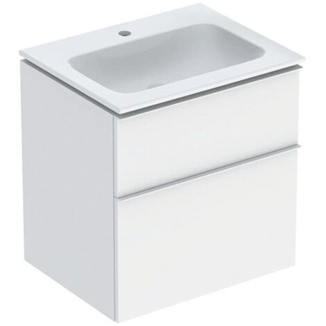 Geberit iCon Set Möbelwaschtisch mit Unterschrank, 2 Schubladen,