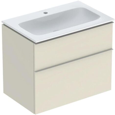 Geberit iCon Set Möbelwaschtisch mit Unterschrank, 2 Schubladen,