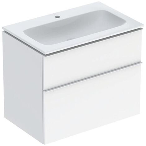 Geberit iCon Set Möbelwaschtisch mit Unterschrank, 2 Schubladen,