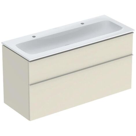 Geberit iCon Set Möbelwaschtisch mit Unterschrank, 2 Schubladen,