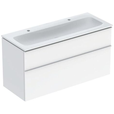 Geberit iCon Set Möbelwaschtisch mit Unterschrank, 2 Schubladen,