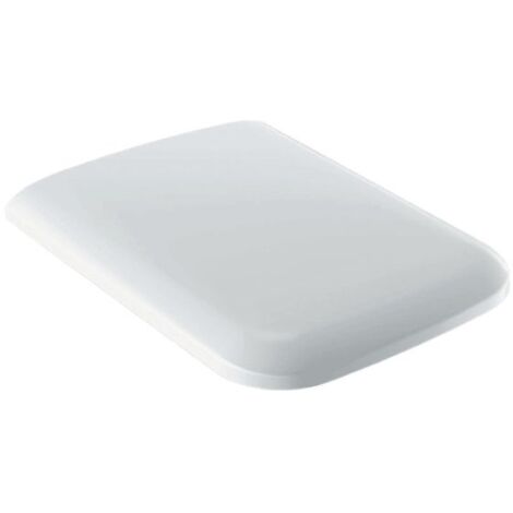 Geberit ICON SQUARE sedile a chiusura ammortizzata, colore bianco finitura lucido 571910000