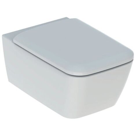 Geberit Icon Square WC Sospeso con fissaggio nascosto Rimfree  Bianco 500.807.00.1