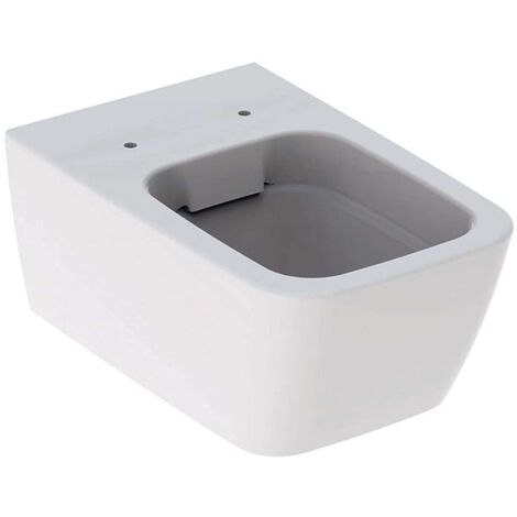 Geberit iCon Square WC suspendido de cisterna baja, sin borde,