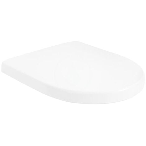 Geberit iCon WC-Sitzes mit Absenkautomatik Softclose aus Duroplast, Weiß (500.670.01.1)