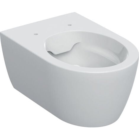 KERAMAG Geberit iCon WC suspendu, chasse deau basse, sans rebord, forme