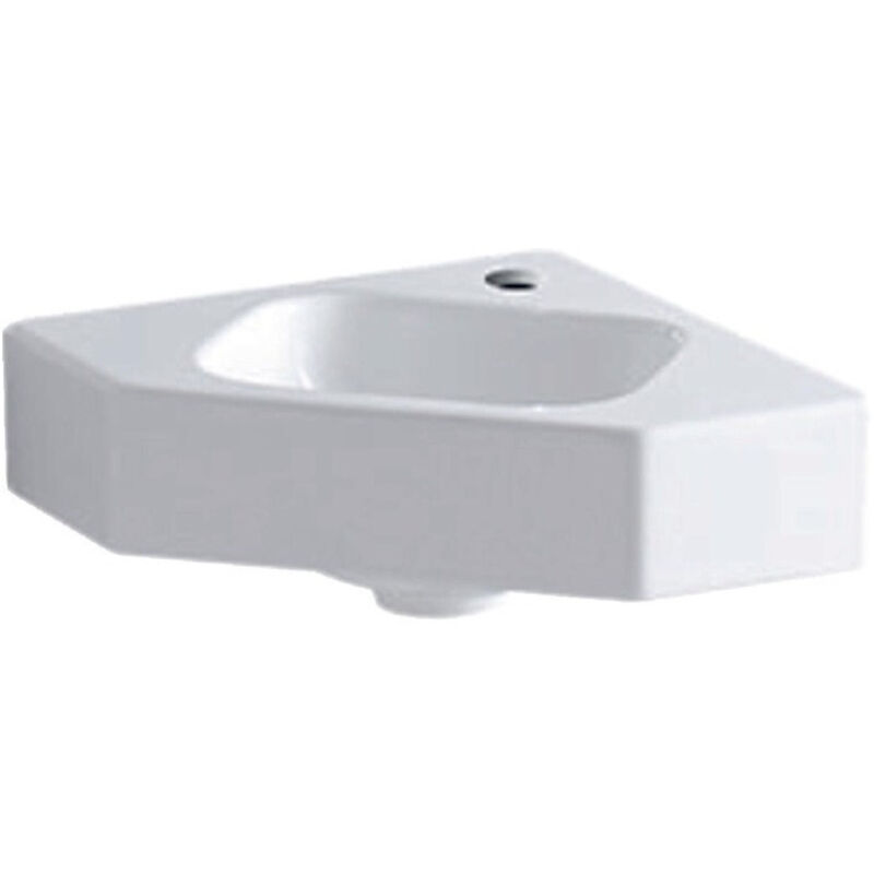 ICon lavabo d'angle 33cm blanc, 124729000 - Geberit