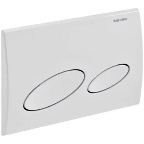 Geberit Kappa20 Plaque de déclenchement pour rinçage à 2