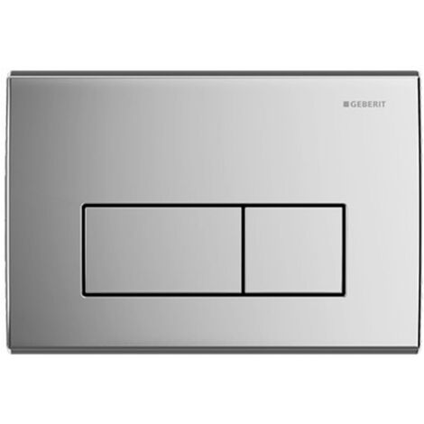 Geberit KAPPA50 Dual Flush Plate Gloss Chrome Kappa 50 - For UP200 Cisterns