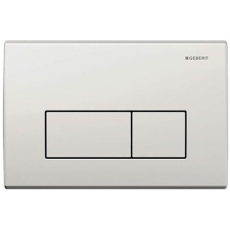 Geberit Kappa50 Dual Flush Plate - White Alpine