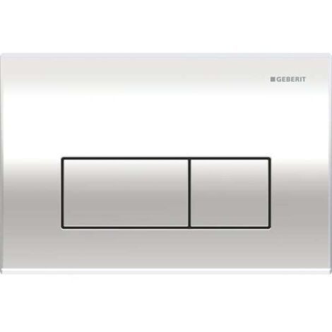 Geberit Kappa50 Plaque de déclenchement, pour rinçage à 2