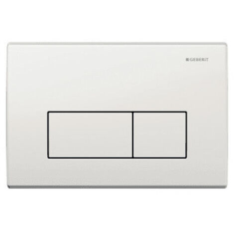 Geberit Kappa50 Plaque de déclenchement, pour rinçage à 2
