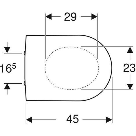 Geberit / Keramag Icon WC Sitz mit Absenkautomatik weiß 574130000