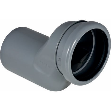 Geberit kit de connexion 388352291 gris, pour mur WC , à plusieurs niveaux, 5 cm, Ø 90 mm