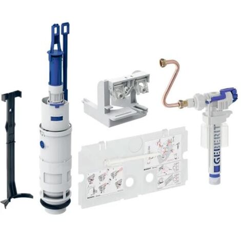Geberit – Kit de transformation pour rinçage double touche – Mécanisme de chasse d'eau type 380 – Solution efficace pour réservoirs type 110.800