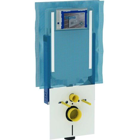 Geberit Kombifix - Elemento de montaje para inodoro suspendido, 109 cm, cisterna de descarga empotrada Sigma 8 cm, para extracción de olores 110.791.00.1