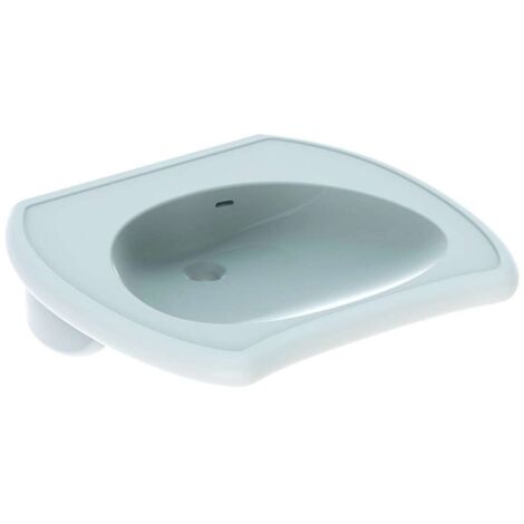 Geberit Lavabo Vitalis, accessible en fauteuil roulant 65cm, avec