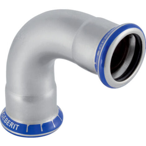 GEBERIT MAPRESS ACIER INOX - COURBE 90 °F/F DIAMÈTRE 22 MM INOXYDABLE 30104