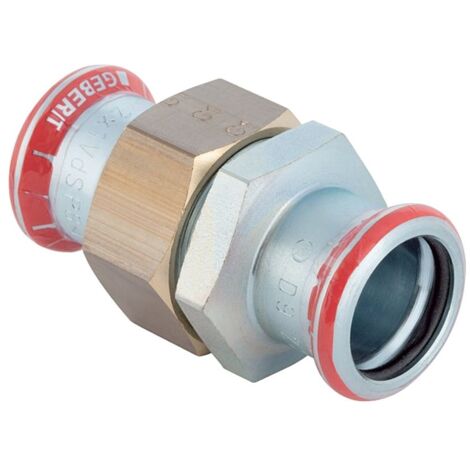 Geberit Mapress C-Stahl Verschraubung, DN 25, 28mm, 1 1/4", Stahl, 25323