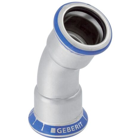 Geberit Mapress Edelstahl Bogen 30 Grad, Außendurchmesser 42mm