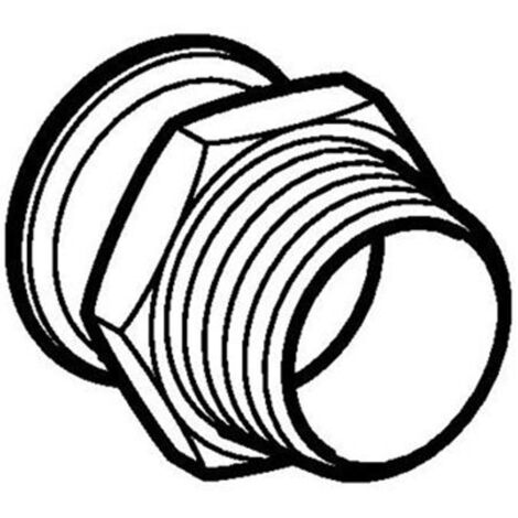 Geberit Mapress Edelstahl Übergang mit Außengewinde,  DN 50,  dø 54 mm, 31711