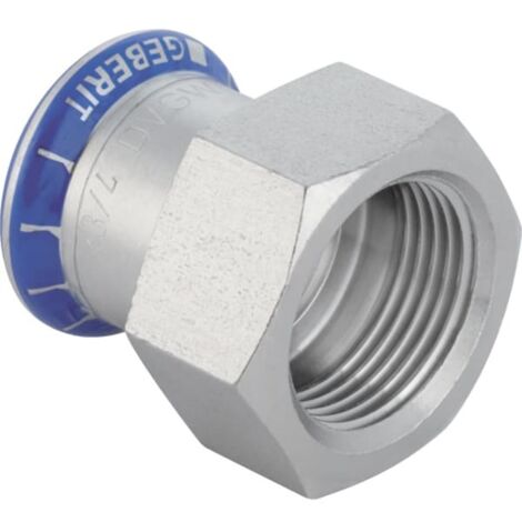 Geberit Mapress Edelstahl Übergang mit Innengewinde, 33018
