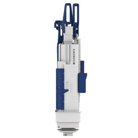 Geberit Mecanismo de descarga de doble pulsador con horquilla y soporte para cisterna UP100 300 320 y BASTIDOR DUOFIX 2 (240.622.00.1)