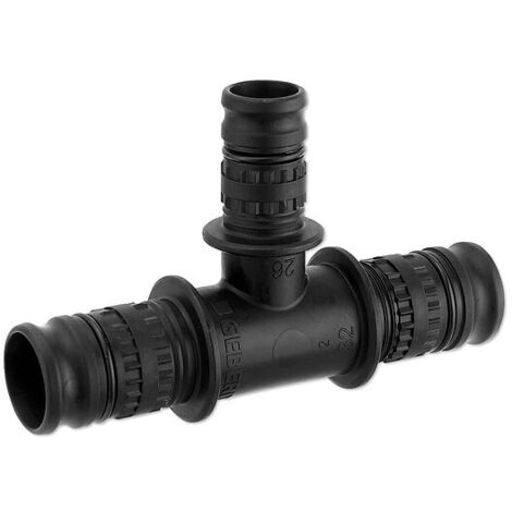 GEBERIT Mepla Press-T-Stück 32 x 3,0 mm - 26 x 3,0 mm - 32 x 3,0 mm - 624.319.00.5