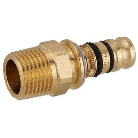 GEBERIT Mepla Press-Übergang 20 mm x 1/2 Zoll AG - 602.535.00.5