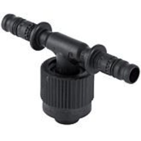 Geberit Mepla Übergangs-T-Stück 632374006 mit MeplaFix Adapter, Ø 20mm /MF20/Ø 16mm