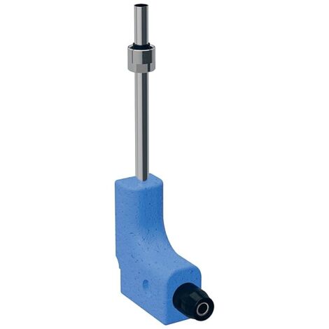 Geberit Metallrohr-Bogen PushFit d 20mm, 90G, m A.-Vsb z EK, Ms/Kupfer