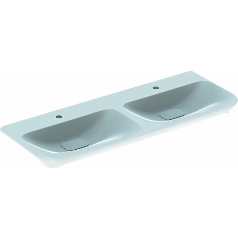 

Lavabo doble myDay 1300x480mm, blanco con KeraTect, 135430 - 135430600 - Keramag