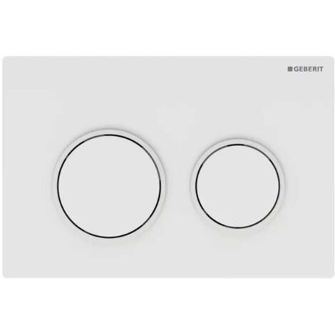 Geberit Omega20 Placa de accionamiento, para doble descarga,