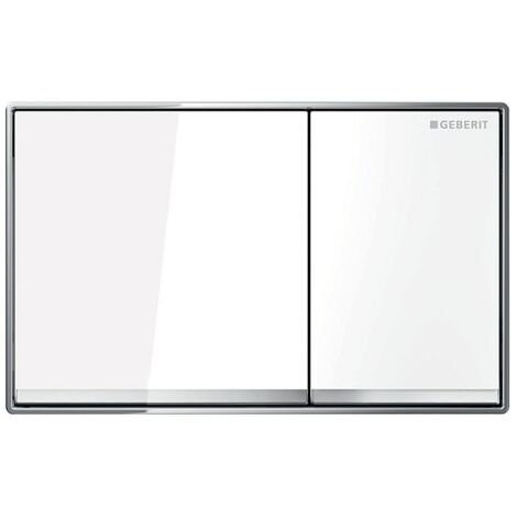 Geberit Omega60 Betätigungsplatte, für 2-Mengen-Spülung,